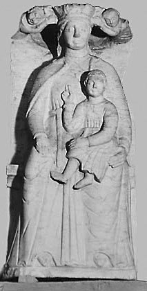 Statua della Madonna della Cintura interno 4